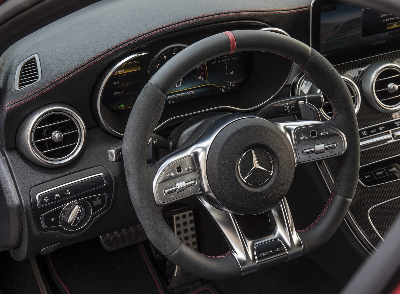 2019 Mercedes-AMG C43 4MATIC Sedan Interior Steering Wheel Wallpapers #71 of 191