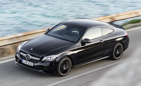 2019 Mercedes-AMG C43 Coupe 4MATIC Night Package Front Three-Quarter Wallpapers 450x275 (9)