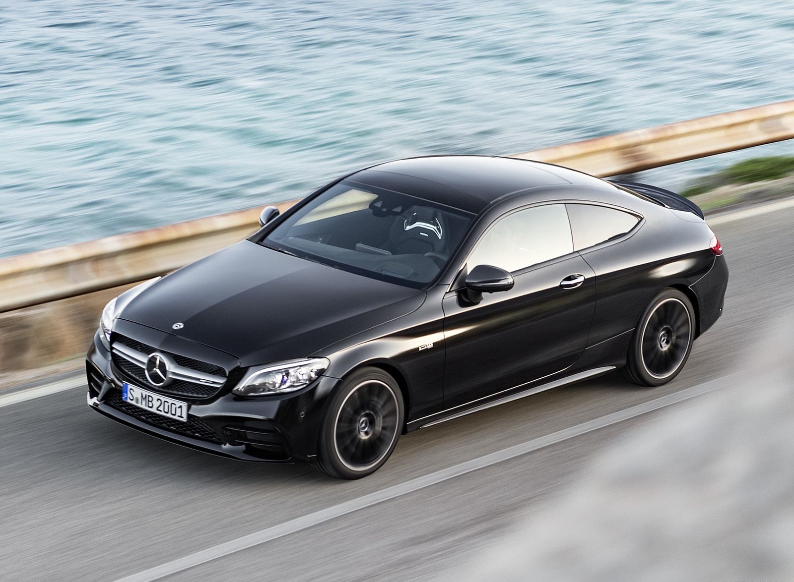 2019 Mercedes-AMG C43 Coupe 4MATIC Night Package Front Three-Quarter Wallpapers (9)