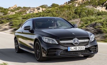 2019 Mercedes-AMG C43 Coupe 4MATIC Night Package Front Wallpapers 450x275 (4)