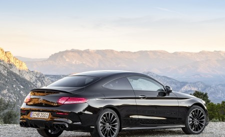 2019 Mercedes-AMG C43 Coupe 4MATIC Night Package Rear Three-Quarter Wallpapers 450x275 (16)