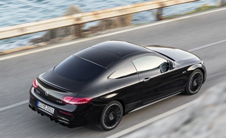2019 Mercedes-AMG C43 Coupe 4MATIC Night Package Rear Three-Quarter Wallpapers 450x275 (11)