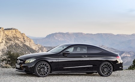 2019 Mercedes-AMG C43 Coupe 4MATIC Night Package Side Wallpapers 450x275 (20)