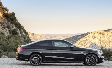 2019 Mercedes-AMG C43 Coupe 4MATIC Night Package Side Wallpapers 450x275 (21)