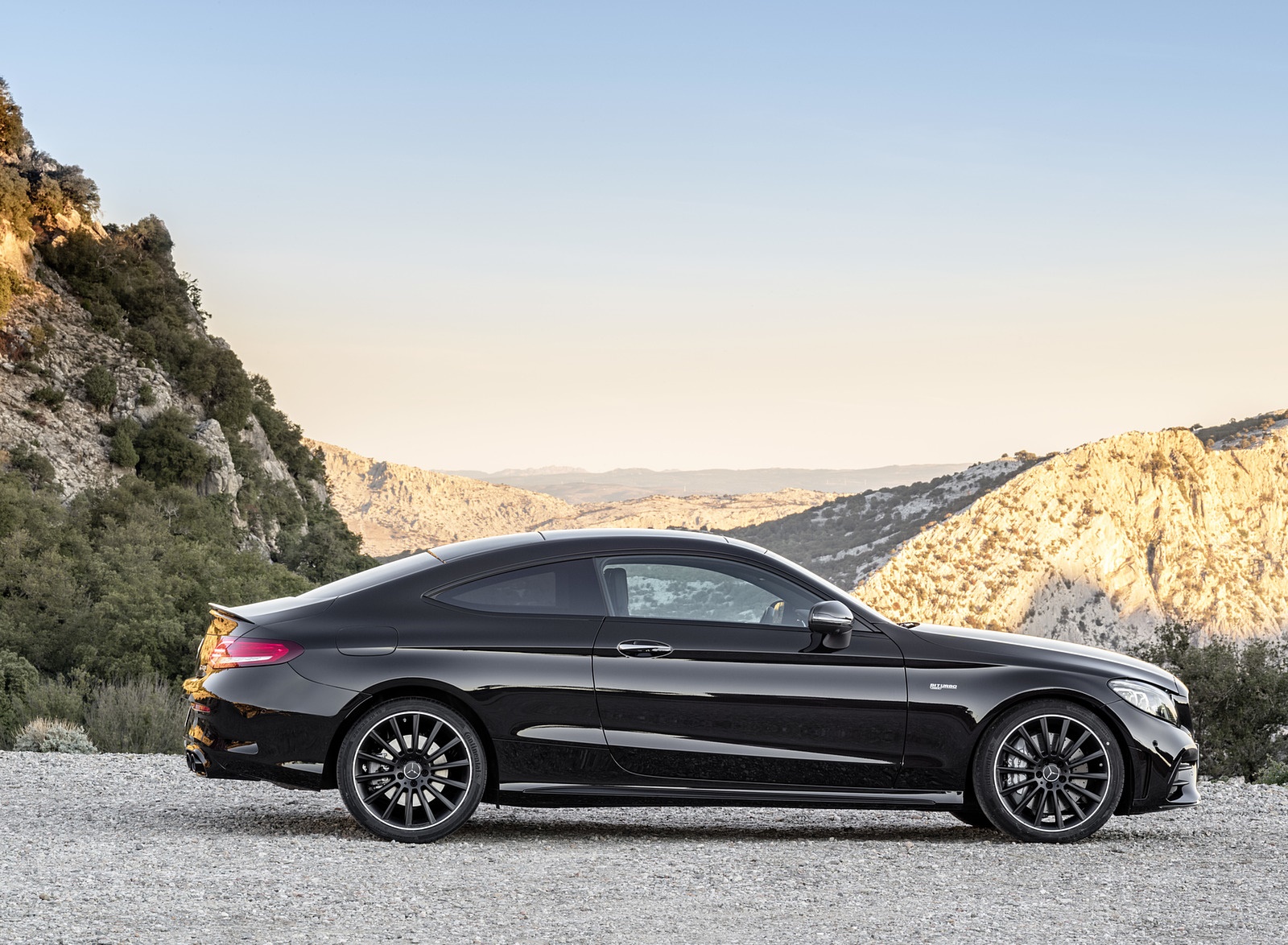 2019 Mercedes-AMG C43 Coupe 4MATIC Night Package Side Wallpapers #21 of 136