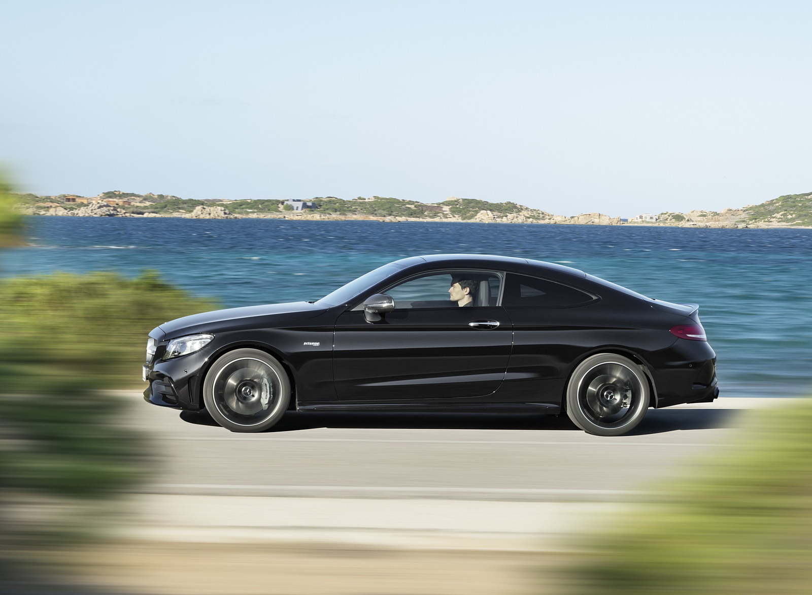 2019 Mercedes-AMG C43 Coupe 4MATIC Night Package Side Wallpapers #7 of 136