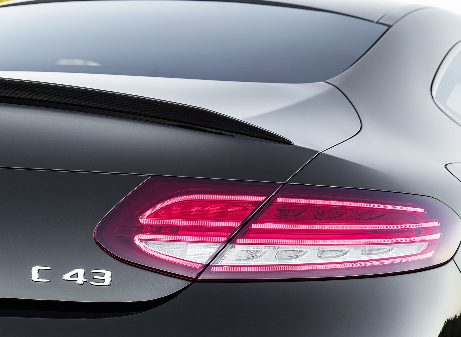 2019 Mercedes-AMG C43 Coupe 4MATIC Night Package Tail Light Wallpapers #27 of 136