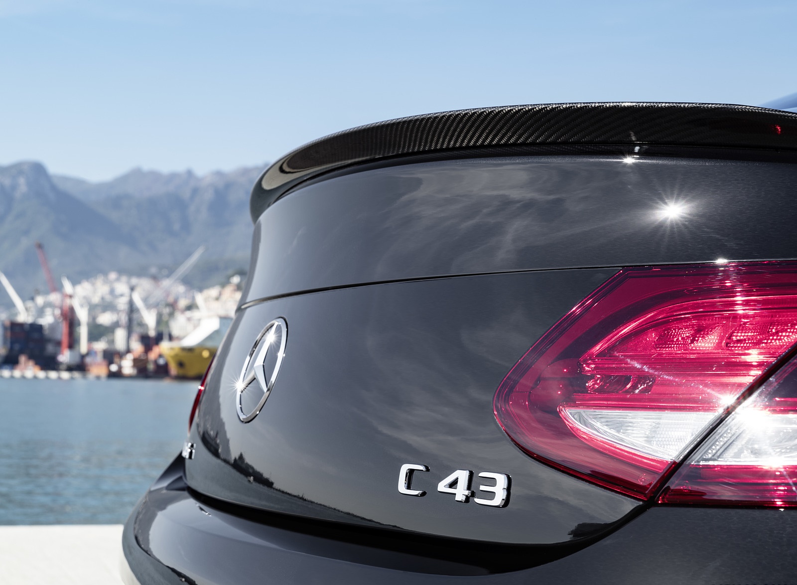 2019 Mercedes-AMG C43 Coupe 4MATIC Night Package Tail Light Wallpapers #26 of 136