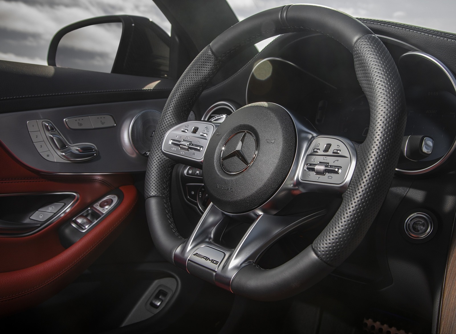 2019 Mercedes-AMG C43 Coupe Interior Steering Wheel Wallpapers #123 of 136