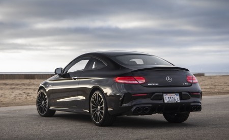 2019 Mercedes-AMG C43 Coupe Rear Three-Quarter Wallpapers 450x275 (100)