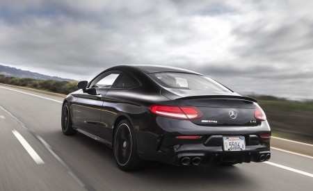 2019 Mercedes-AMG C43 Coupe Rear Three-Quarter Wallpapers 450x275 (88)