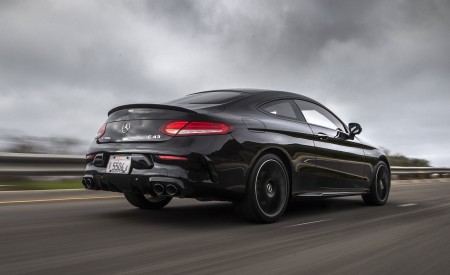 2019 Mercedes-AMG C43 Coupe Rear Three-Quarter Wallpapers 450x275 (89)