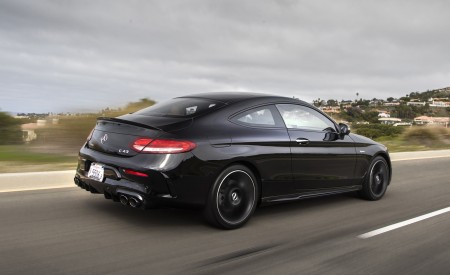 2019 Mercedes-AMG C43 Coupe Rear Three-Quarter Wallpapers 450x275 (90)