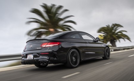 2019 Mercedes-AMG C43 Coupe Rear Three-Quarter Wallpapers 450x275 (92)