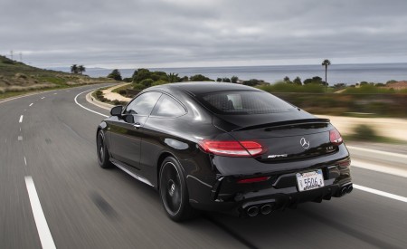 2019 Mercedes-AMG C43 Coupe Rear Three-Quarter Wallpapers 450x275 (94)