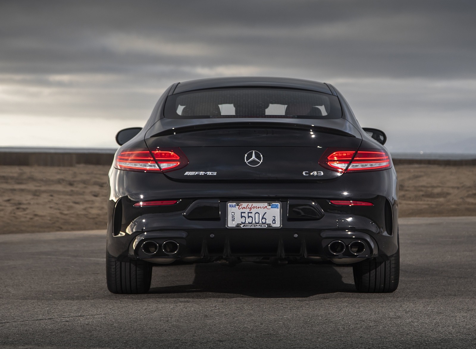 2019 Mercedes-AMG C43 Coupe Rear Wallpapers #110 of 136