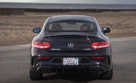 2019 Mercedes-AMG C43 Coupe Rear Wallpapers 450x275 (111)