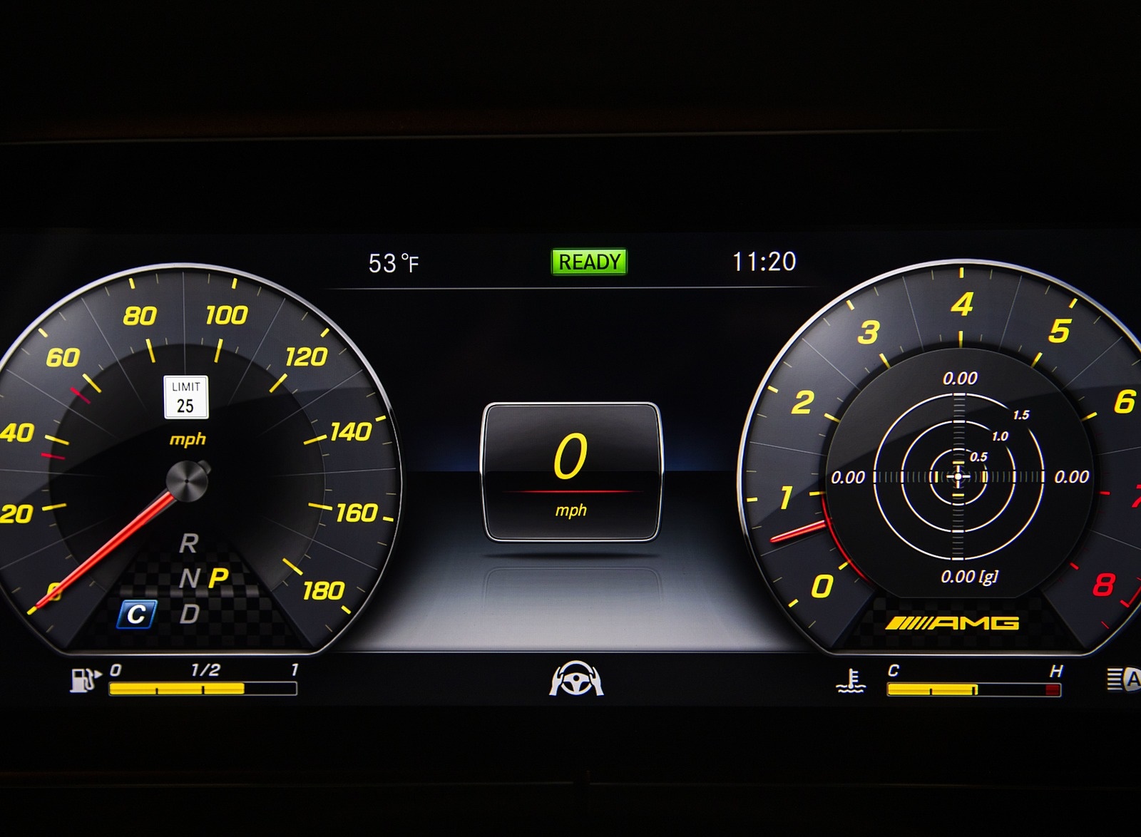 2019 Mercedes-AMG E53 Sedan Digital Instrument Cluster Wallpapers #41 of 48