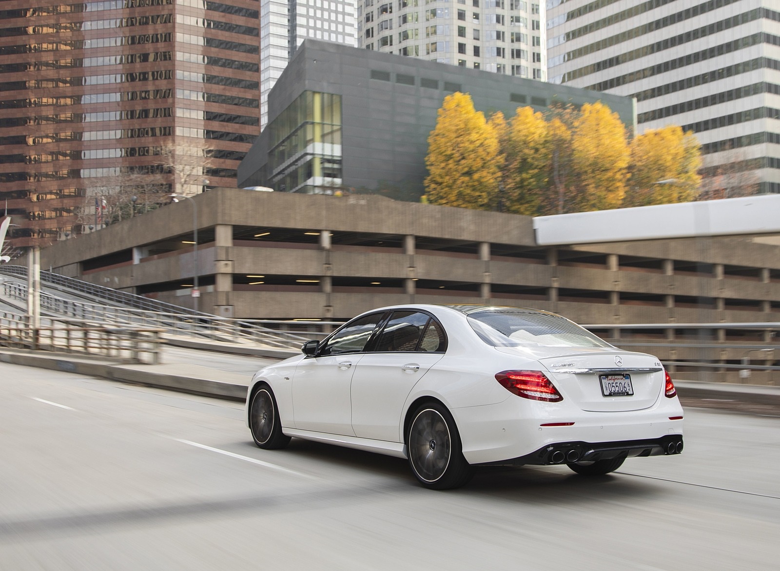 2019 Mercedes-AMG E53 Sedan Rear Three-Quarter Wallpapers (3)