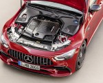 2019 Mercedes-AMG GT 43 4MATIC+ 4-Door Coupé (Color: Jupiter Red) Engine Wallpapers 150x120