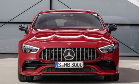 2019 Mercedes-AMG GT 43 4MATIC+ 4-Door Coupé (Color: Jupiter Red) Front Wallpapers 450x275 (6)