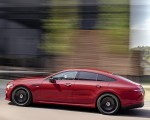 2019 Mercedes-AMG GT 43 4MATIC+ 4-Door Coupé (Color: Jupiter Red) Side Wallpapers 150x120