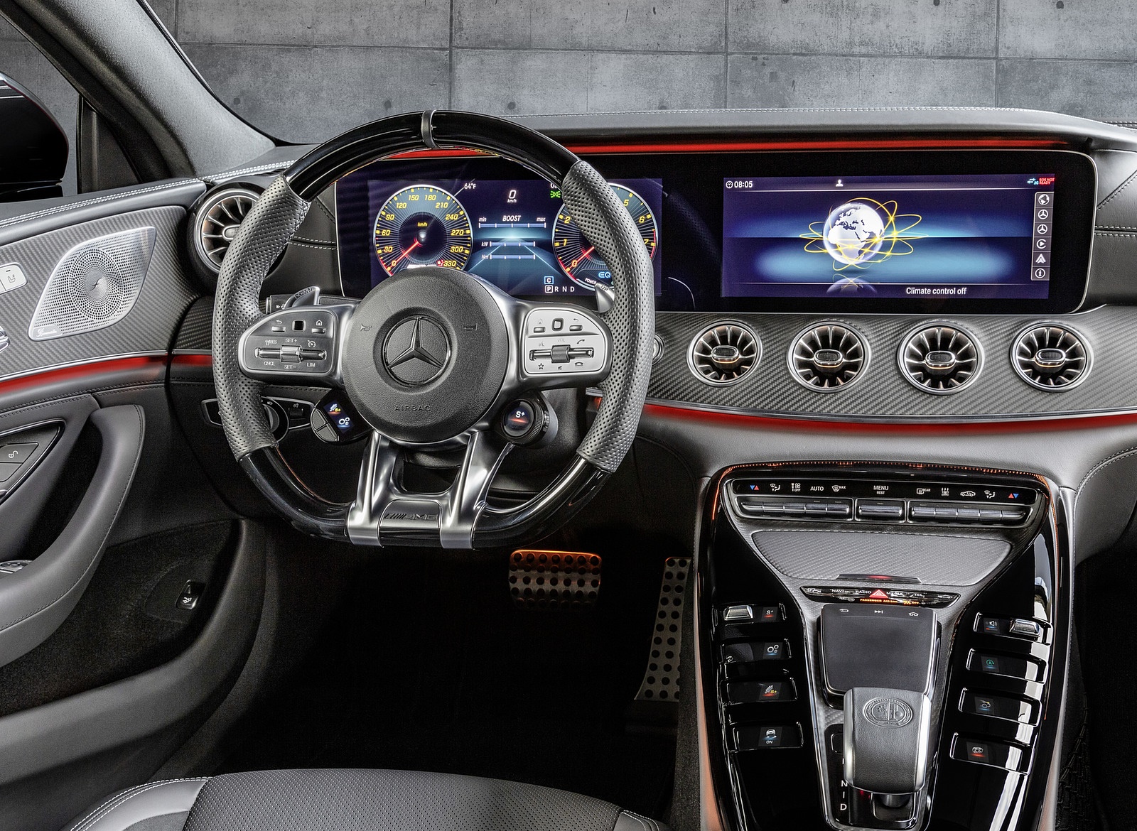 2019 Mercedes-AMG GT 43 4MATIC+ 4-Door Coupé Interior Wallpapers #15 of 16