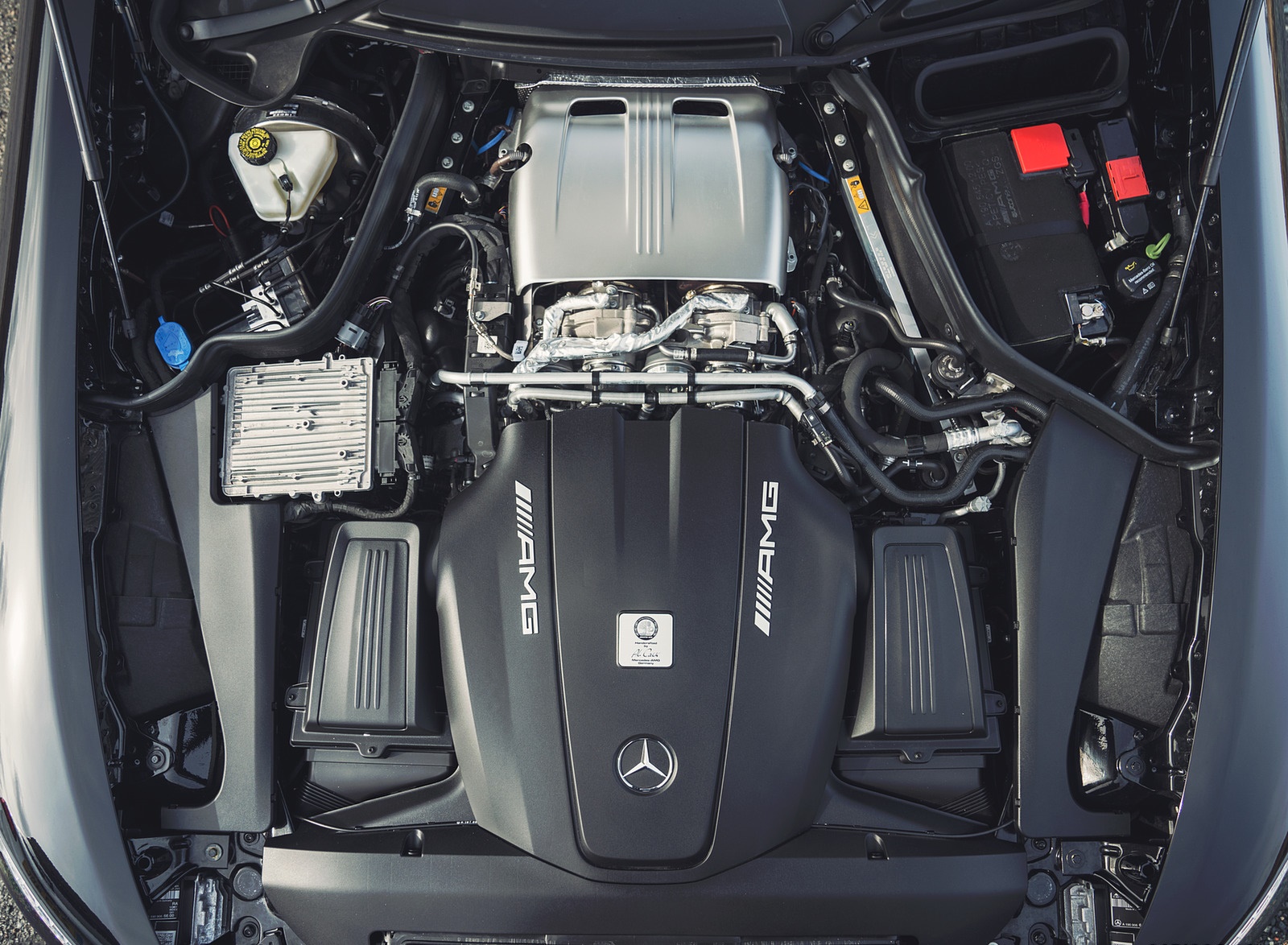 2019 Mercedes-AMG GT C Coupe Engine Wallpapers #43 of 59
