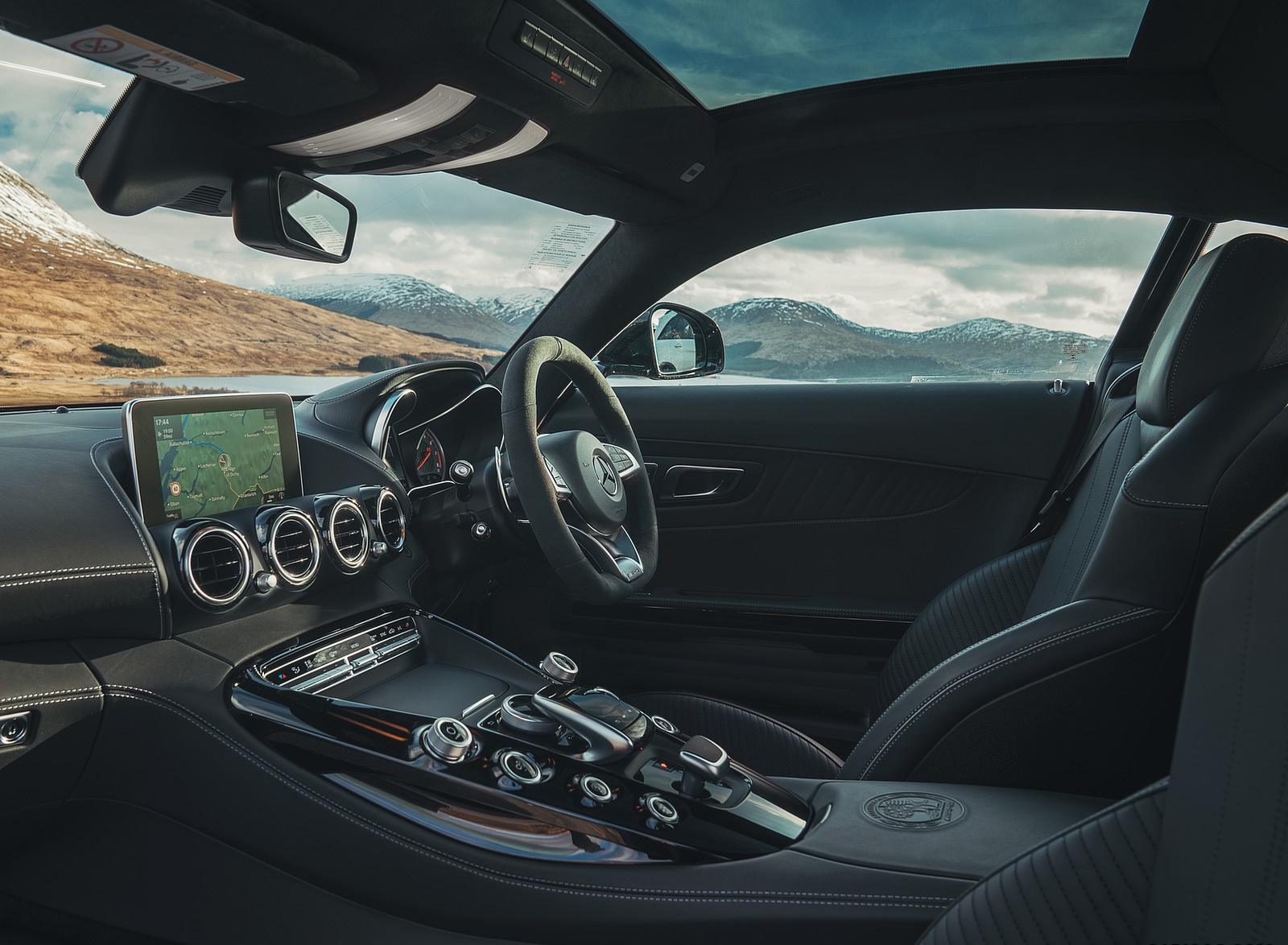 2019 Mercedes-AMG GT C Coupe Interior Cockpit Wallpapers #48 of 59