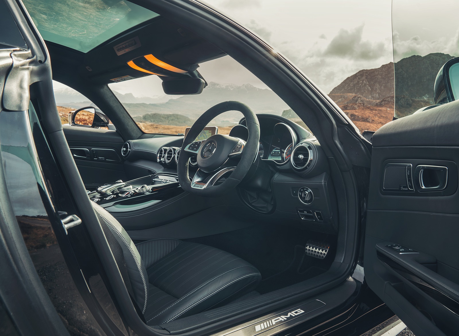 2019 Mercedes-AMG GT C Coupe Interior Wallpapers #51 of 59