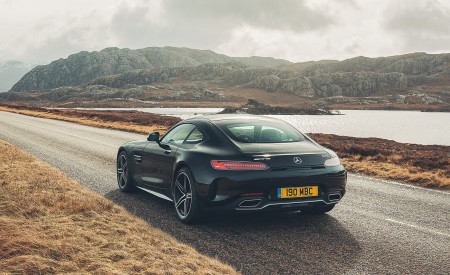 2019 Mercedes-AMG GT C Coupe Rear Three-Quarter Wallpapers 450x275 (22)