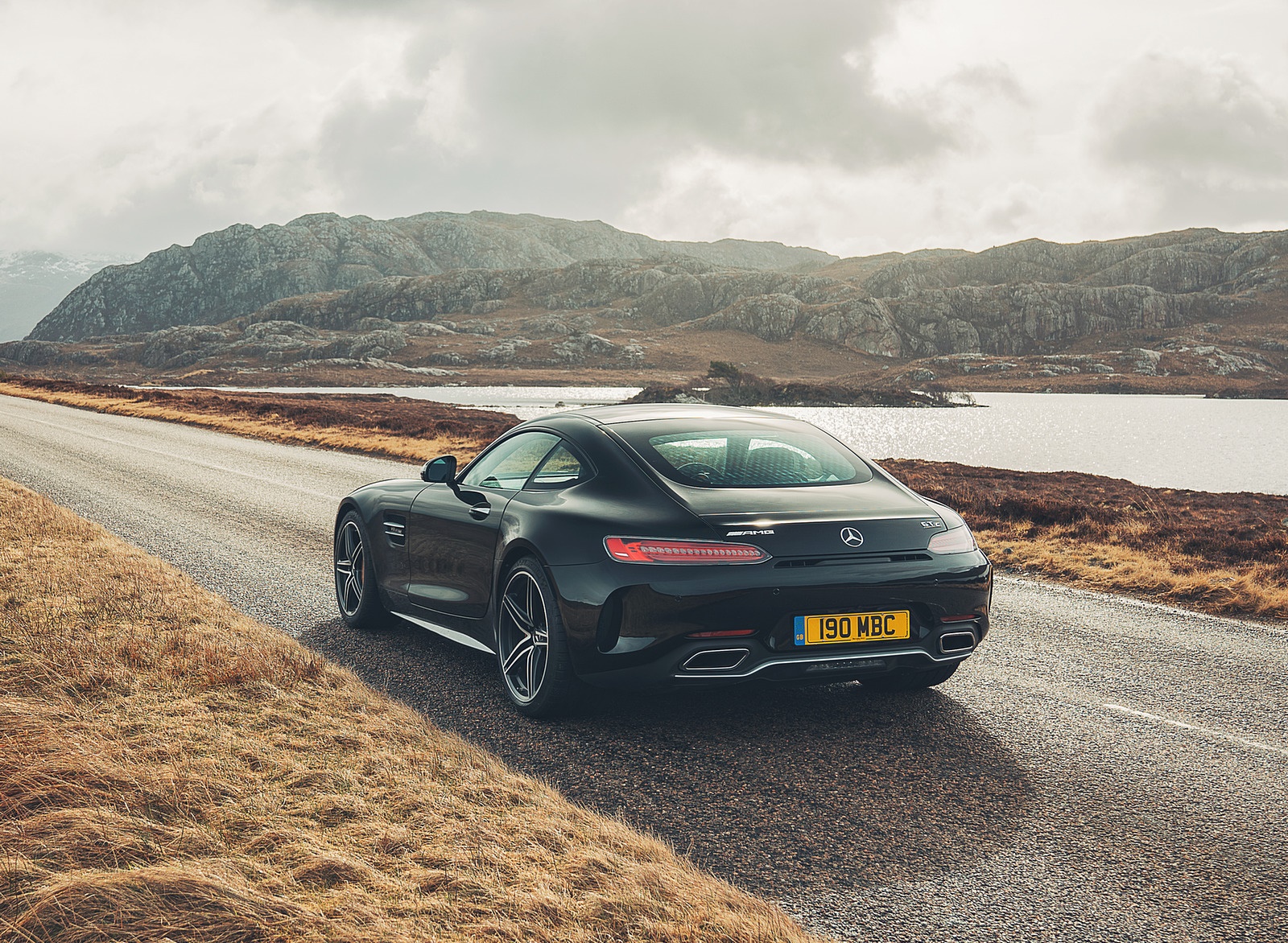 2019 Mercedes-AMG GT C Coupe Rear Three-Quarter Wallpapers #22 of 59