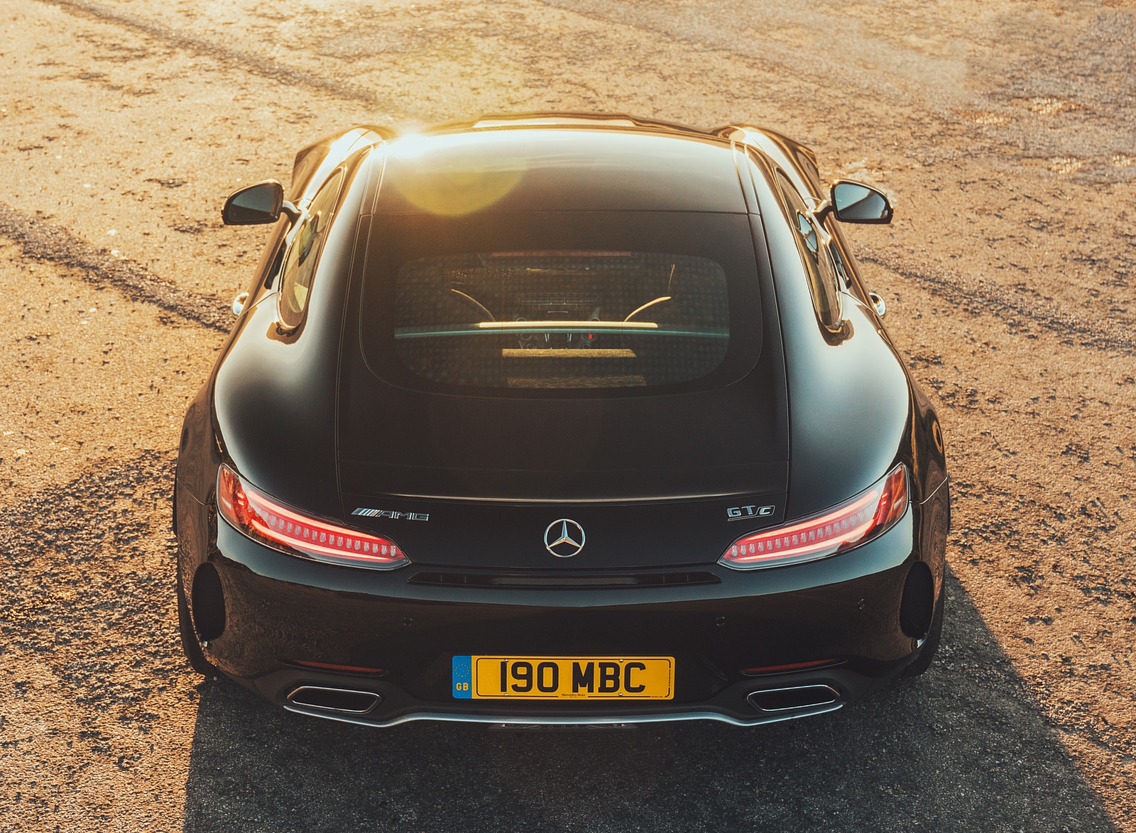 2019 Mercedes-AMG GT C Coupe Rear Wallpapers #34 of 59