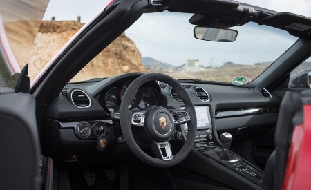 2019 Porsche 718 Boxster T (Color: Guards Red) Interior Wallpapers 450x275 (21)