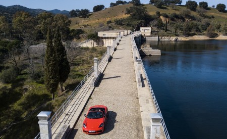 2019 Porsche 718 Boxster T (Color: Lava Orange) Top Wallpapers 450x275 (71)