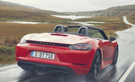 2019 Porsche 718 Boxster T Rear Wallpapers 450x275 (117)