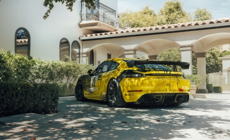 2019 Porsche 718 Cayman GT4 Clubsport Rear Three-Quarter Wallpapers 450x275 (19)