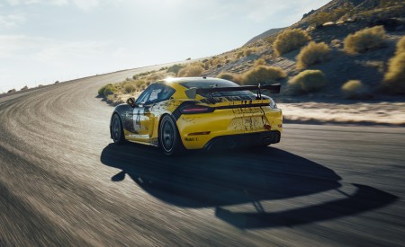 2019 Porsche 718 Cayman GT4 Clubsport Rear Three-Quarter Wallpapers 450x275 (12)