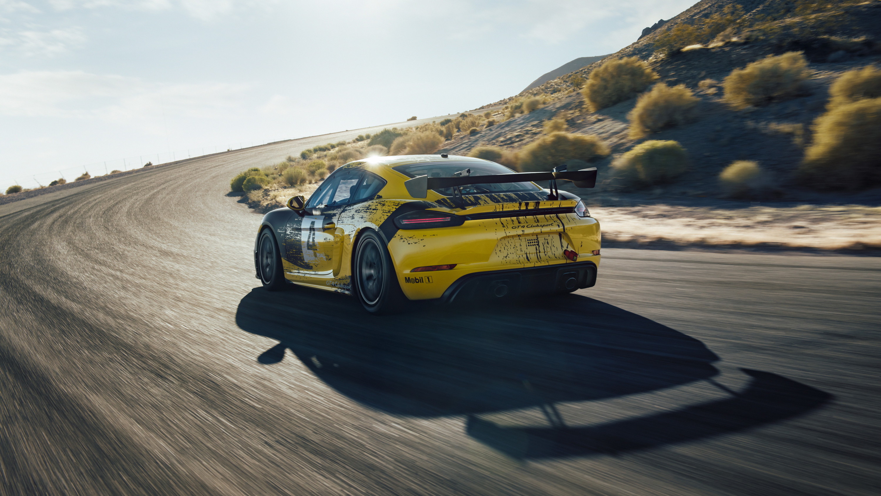 2019 Porsche 718 Cayman GT4 Clubsport Rear Wallpapers #10 of 28