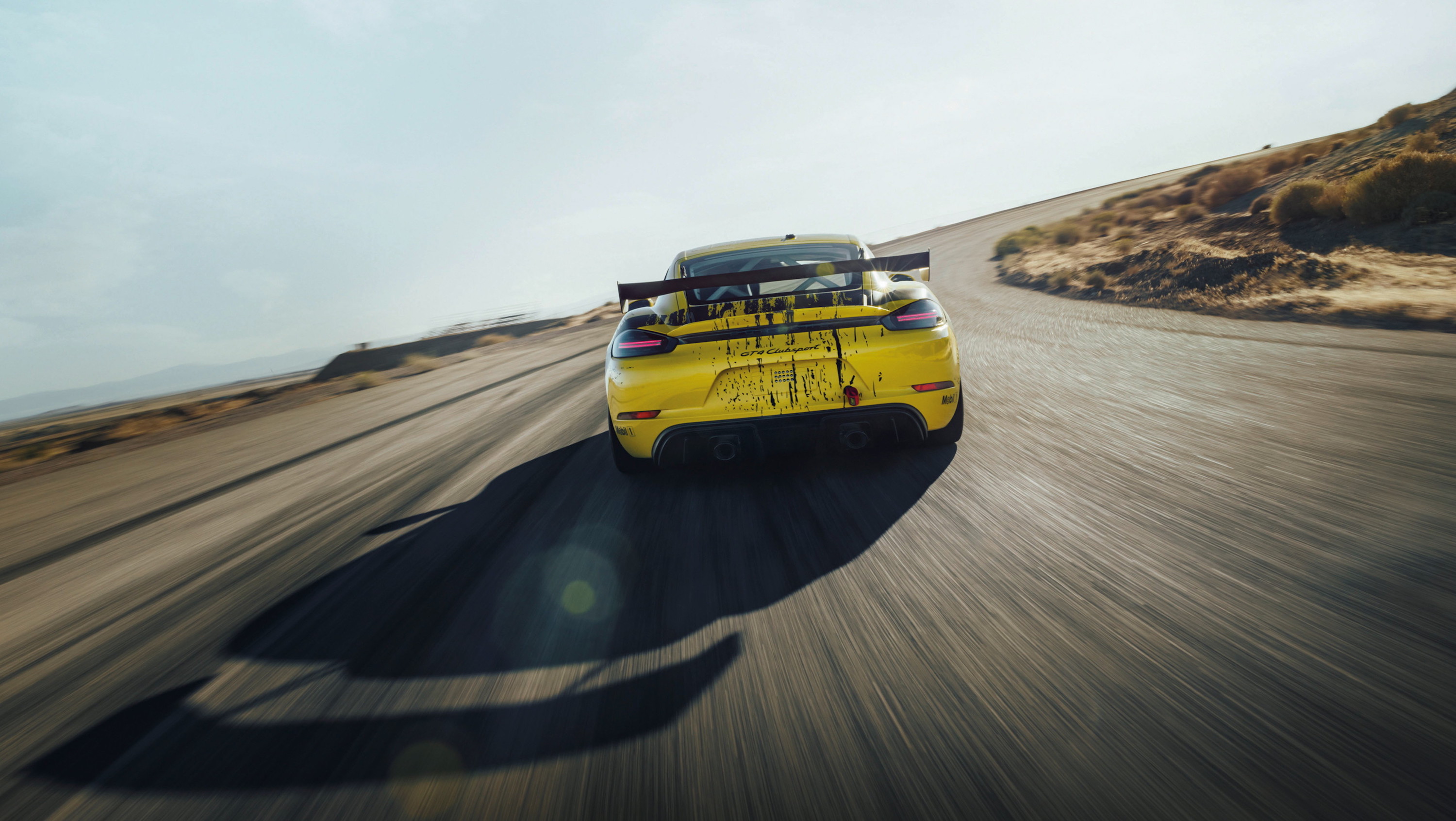 2019 Porsche 718 Cayman GT4 Clubsport Rear Wallpapers (9)