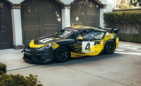 2019 Porsche 718 Cayman GT4 Clubsport Side Wallpapers 450x275 (15)