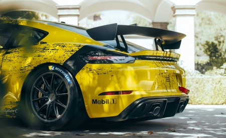 2019 Porsche 718 Cayman GT4 Clubsport Spoiler Wallpapers 450x275 (23)