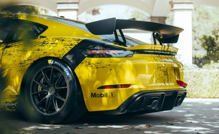 2019 Porsche 718 Cayman GT4 Clubsport Spoiler Wallpapers 450x275 (21)