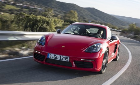 2019 Porsche 718 Cayman T (Color: Guards Red) Front Wallpapers 450x275 (33)