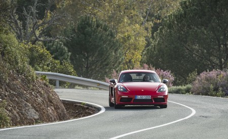 2019 Porsche 718 Cayman T (Color: Guards Red) Front Wallpapers 450x275 (25)