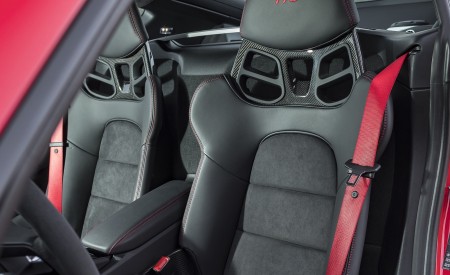 2019 Porsche 718 Cayman T (Color: Guards Red) Interior Seats Wallpapers 450x275 (52)