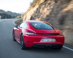 2019 Porsche 718 Cayman T (Color: Guards Red) Rear Wallpapers 150x120