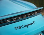 2019 Porsche 718 Cayman T (Color: Miami Blue) Badge Wallpapers 150x120