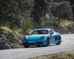 2019 Porsche 718 Cayman T (Color: Miami Blue) Front Three-Quarter Wallpapers 150x120