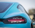 2019 Porsche 718 Cayman T (Color: Miami Blue) Tail Light Wallpapers 150x120